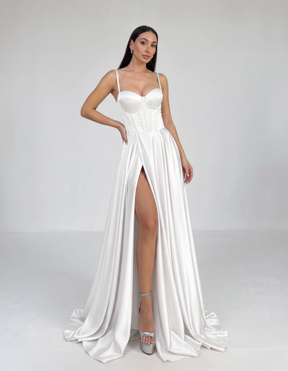 Emiliane Maxi Dresses — White | SKU: RB-ca3964-white-2,RB-ca3964-white-4,RB-ca3964-white-6,RB-ca3964-white-8,RB-ca3964-white-10,RB-ca3964-white-12,RB-ca3964-white-14,RB-ca3964-white-18 Plus,RB-ca3964-white-20 Plus,RB-ca3964-white-24 Plus,RB-ca3964-white-20W