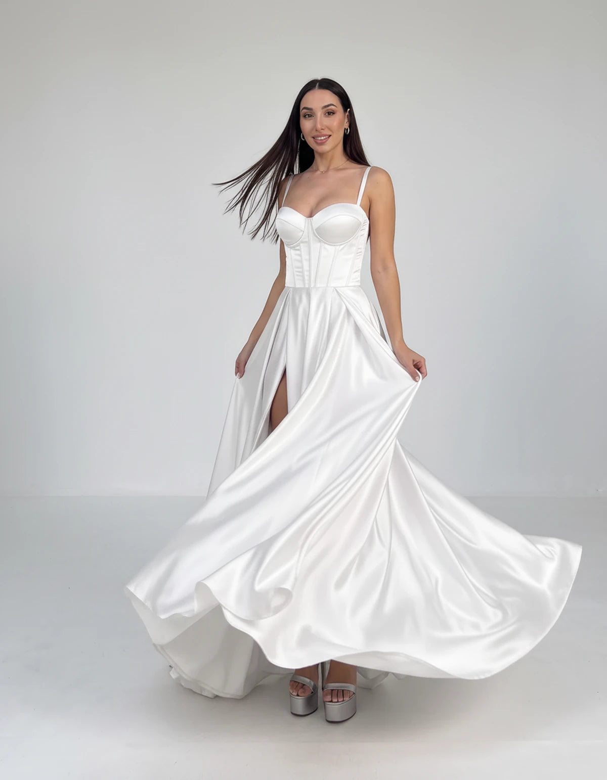 Emiliane Maxi Dresses — White | SKU: RB-ca3964-white-2,RB-ca3964-white-4,RB-ca3964-white-6,RB-ca3964-white-8,RB-ca3964-white-10,RB-ca3964-white-12,RB-ca3964-white-14,RB-ca3964-white-18 Plus,RB-ca3964-white-20 Plus,RB-ca3964-white-24 Plus,RB-ca3964-white-20W