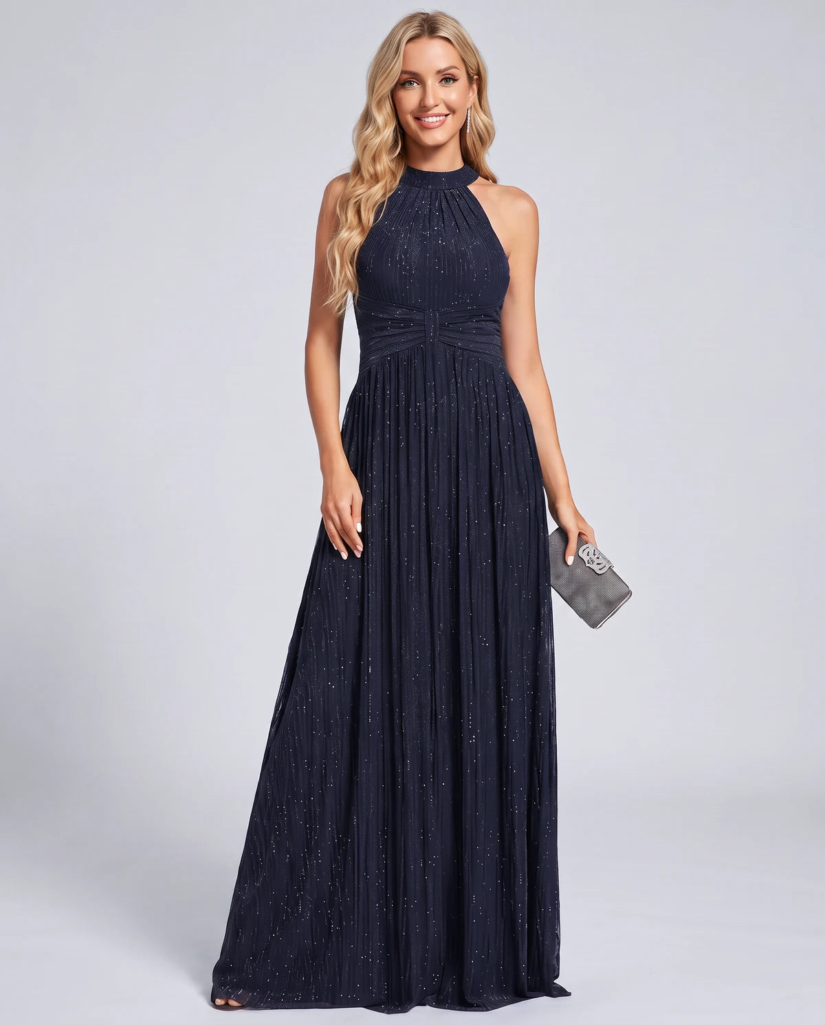 Enora Maxi Dresses — Navy