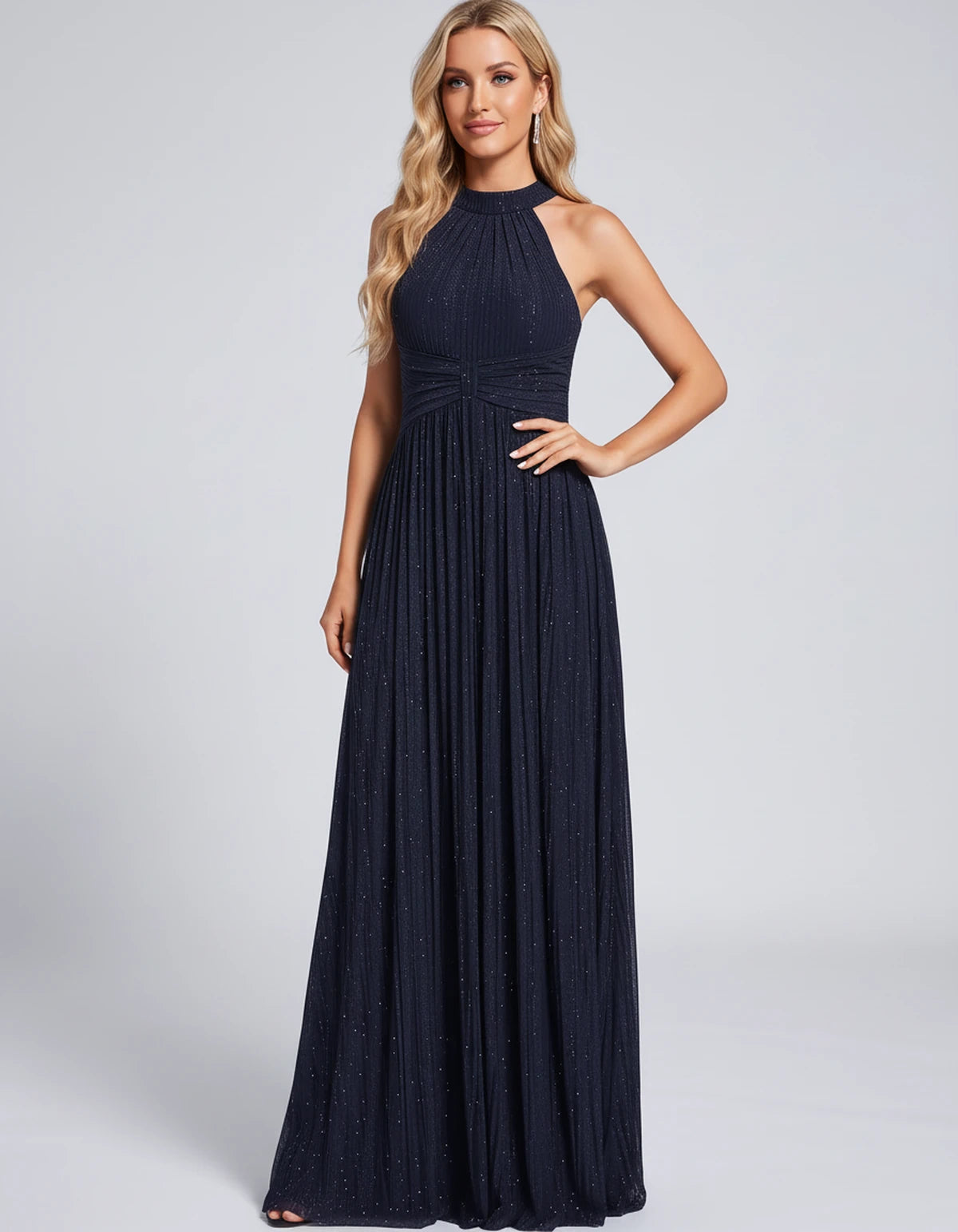 Enora Maxi Dresses — Navy | SKU: RB-5de434-navy-2,RB-5de434-navy-4,RB-5de434-navy-6,RB-5de434-navy-8,RB-5de434-navy-10,RB-5de434-navy-12,RB-5de434-navy-14,RB-5de434-navy-0,RB-5de434-navy-16,RB-5de434-navy-16W,RB-5de434-navy-18W,RB-5de434-navy-20W