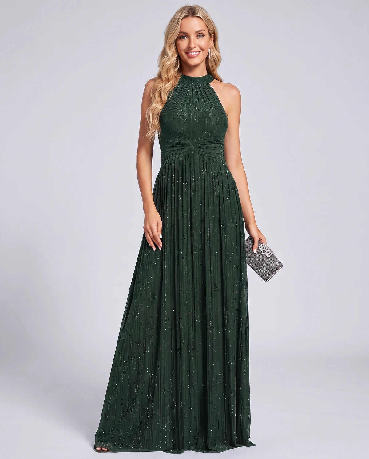 Enora Maxi Dresses — Olive
