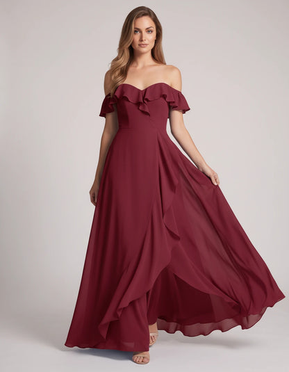 Eolienne Maxi Dresses — Burgundy | SKU: RB-637be4-burgundy-2,RB-637be4-burgundy-4,RB-637be4-burgundy-6,RB-637be4-burgundy-8,RB-637be4-burgundy-10,RB-637be4-burgundy-12,RB-637be4-burgundy-14,RB-637be4-burgundy-16,RB-637be4-burgundy-16W,RB-637be4-burgundy-18W,RB-637be4-burgundy-20W,RB-637be4-burgundy-22W