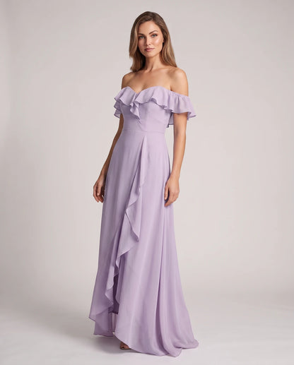 Eolienne Maxi Dresses — Lavender