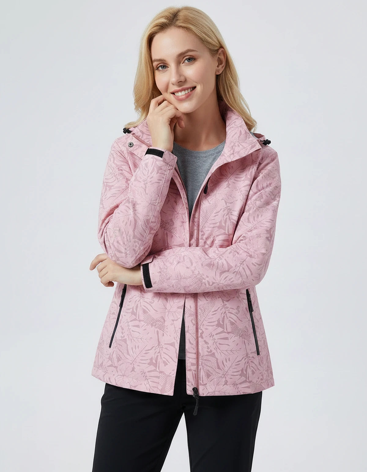 Ephemera Jackets — Pink | SKU: RB-80176a-pink-XS,RB-80176a-pink-S,RB-80176a-pink-M,RB-80176a-pink-L,RB-80176a-pink-XL,RB-80176a-pink-2XL
