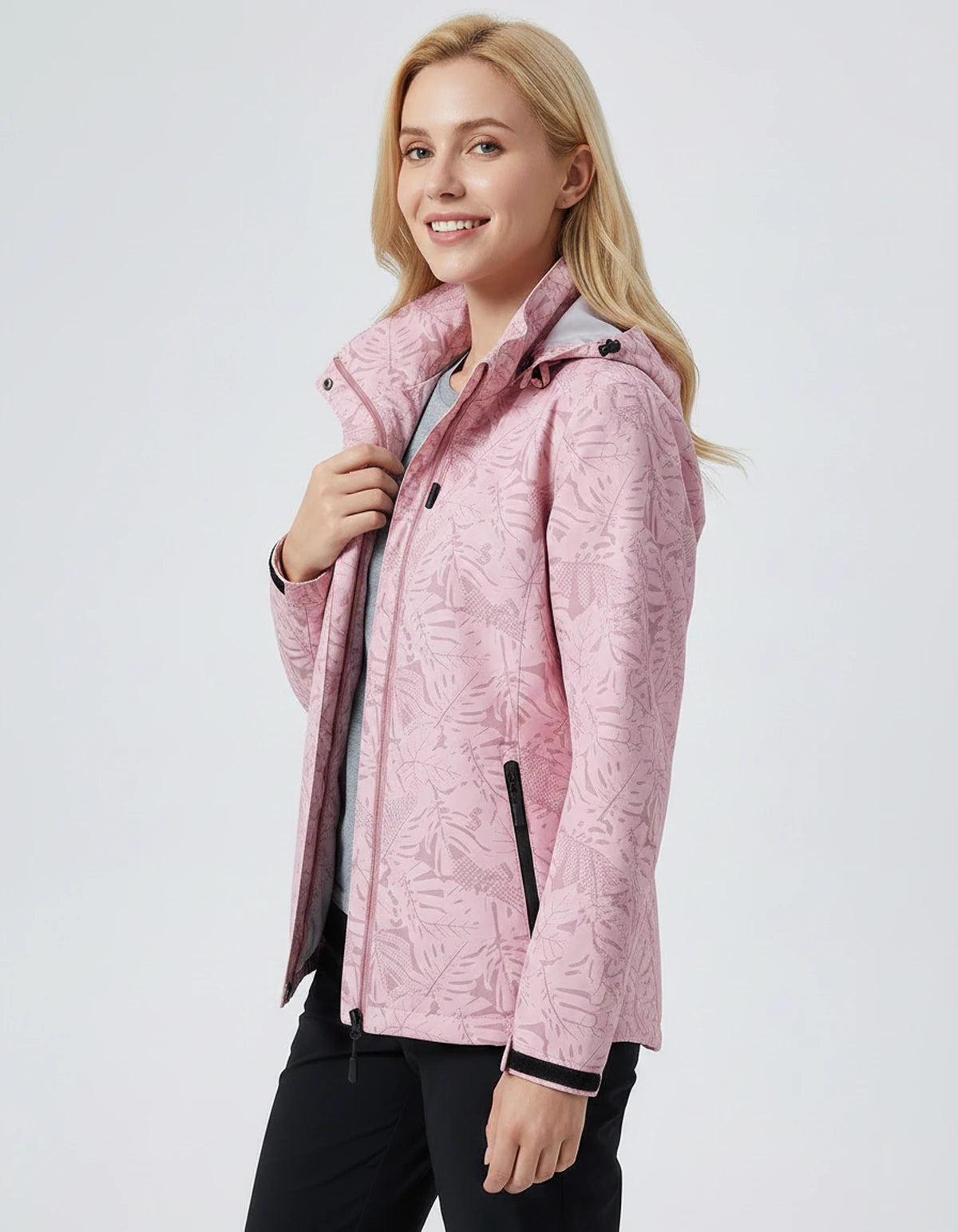 Ephemera Jackets — Pink | SKU: RB-80176a-pink-XS,RB-80176a-pink-S,RB-80176a-pink-M,RB-80176a-pink-L,RB-80176a-pink-XL,RB-80176a-pink-2XL