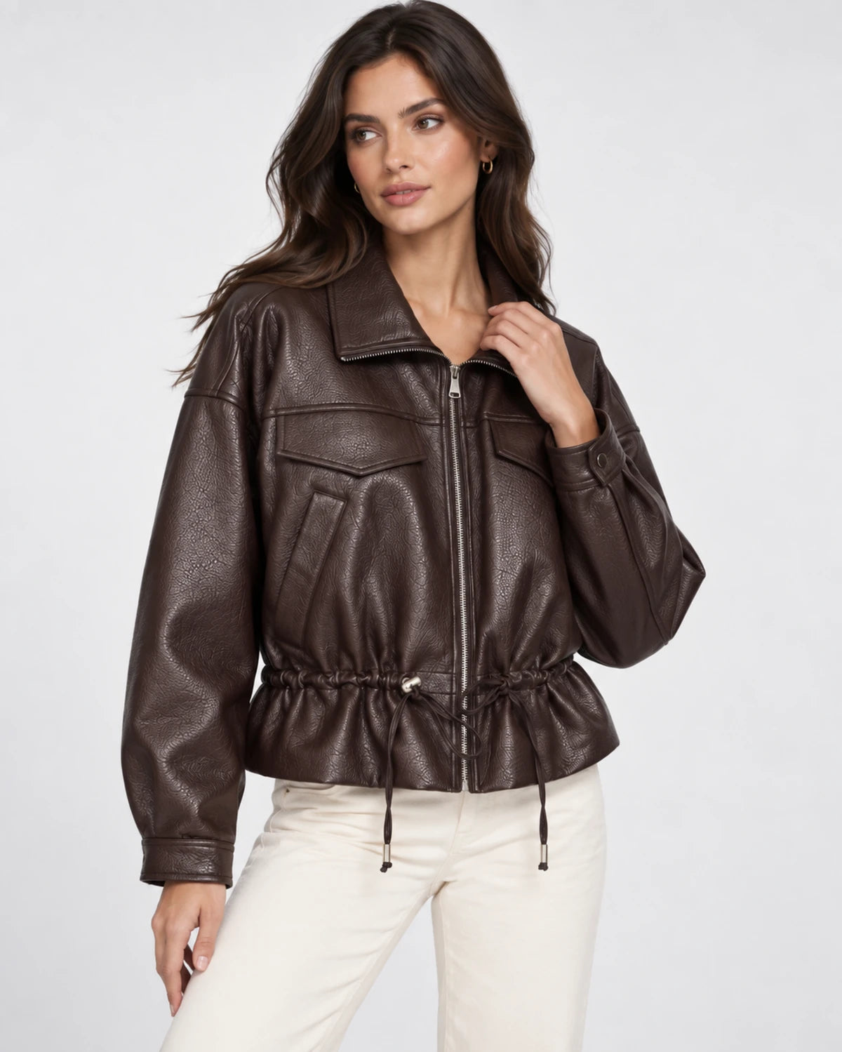 Esperance Jackets — Brown | SKU: RB-62704e-brown-XS,RB-62704e-brown-S,RB-62704e-brown-M,RB-62704e-brown-L