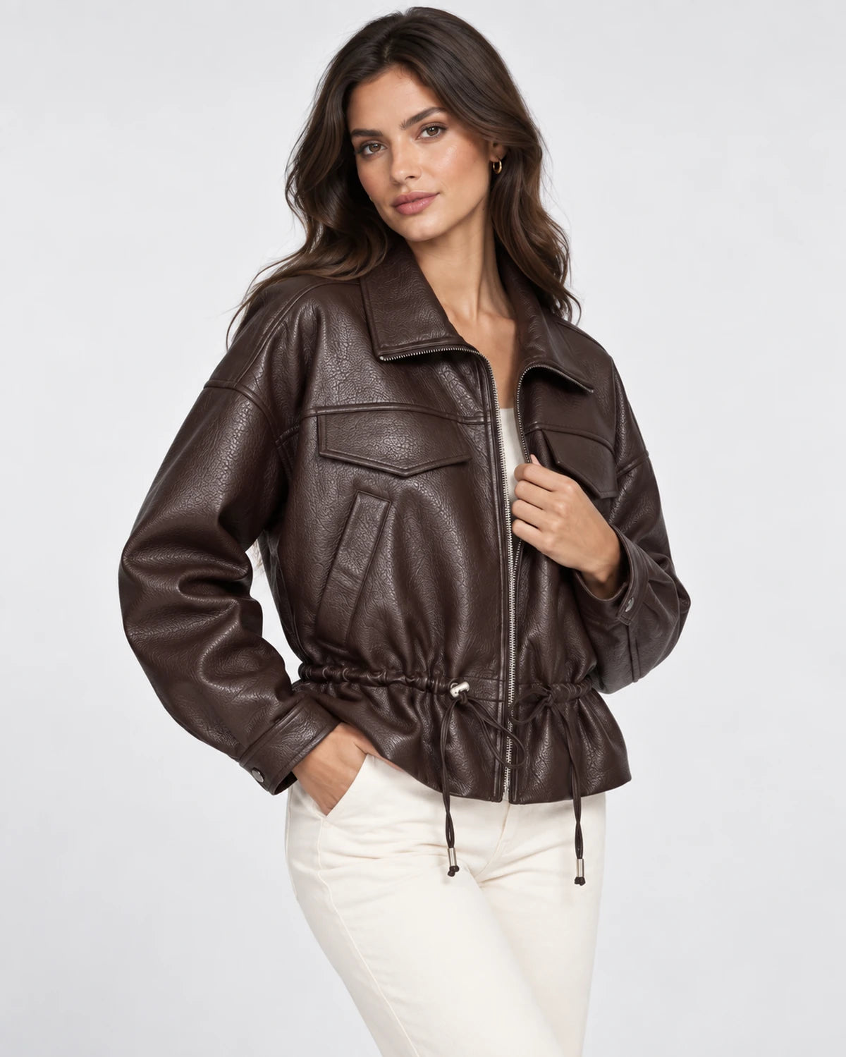 Esperance Jackets — Brown | SKU: RB-62704e-brown-XS,RB-62704e-brown-S,RB-62704e-brown-M,RB-62704e-brown-L