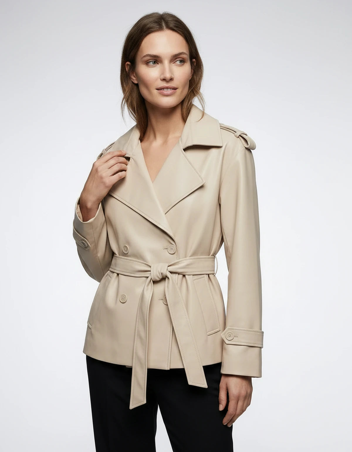 Estelle Jackets — Milky White | SKU: RB-9ce341-milkywf9-XS,RB-9ce341-milkywf9-S,RB-9ce341-milkywf9-M,RB-9ce341-milkywf9-L