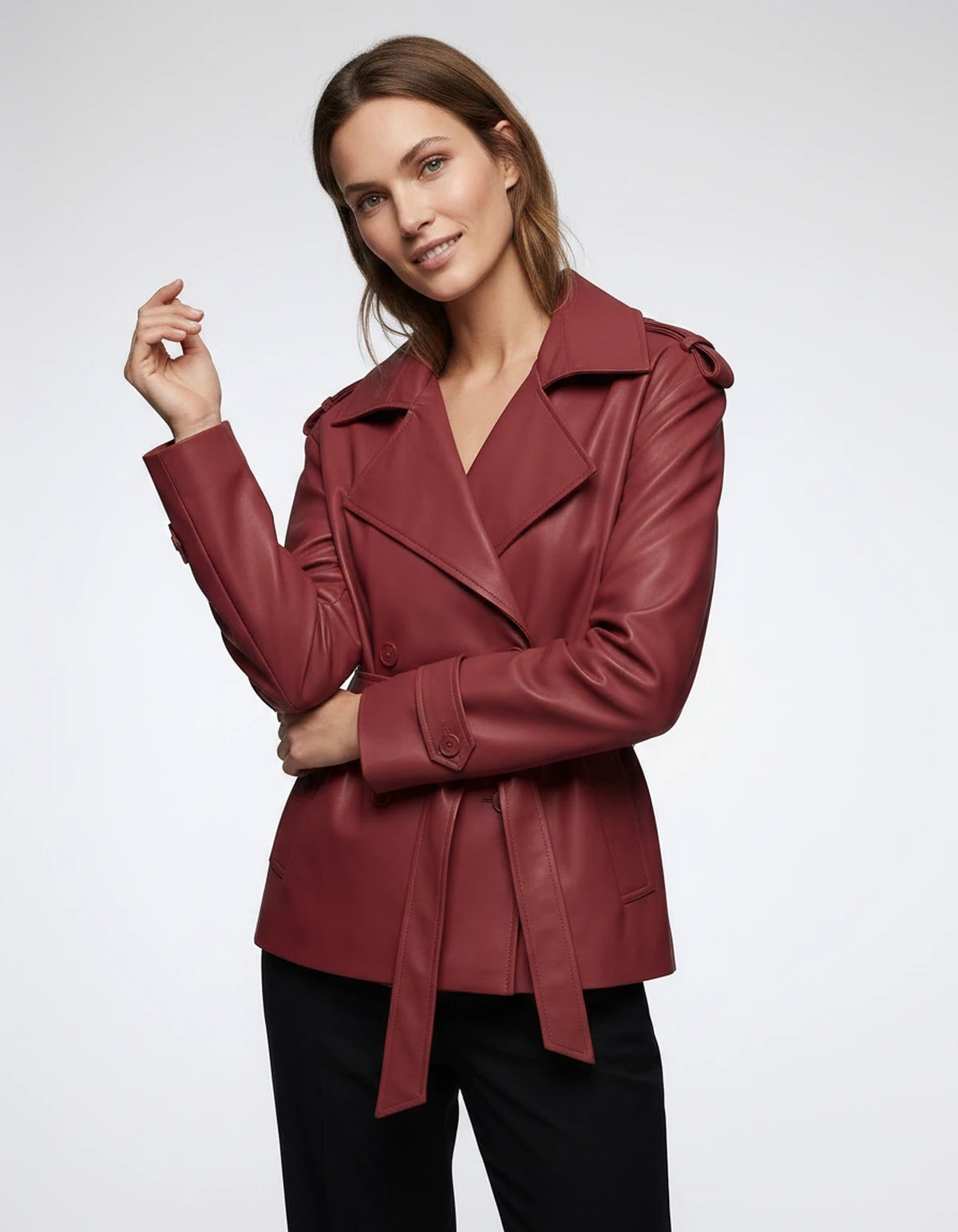 Estelle Jackets — Red | SKU: RB-9ce341-red-XS,RB-9ce341-red-S,RB-9ce341-red-M,RB-9ce341-red-L