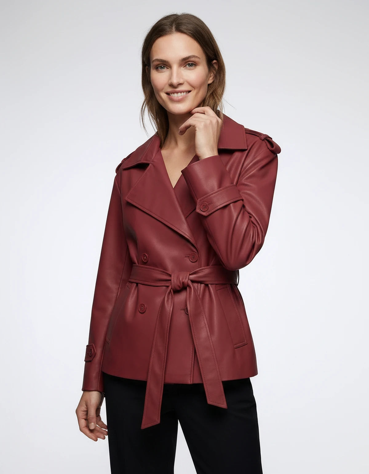 Estelle Jackets — Red | SKU: RB-9ce341-red-XS,RB-9ce341-red-S,RB-9ce341-red-M,RB-9ce341-red-L