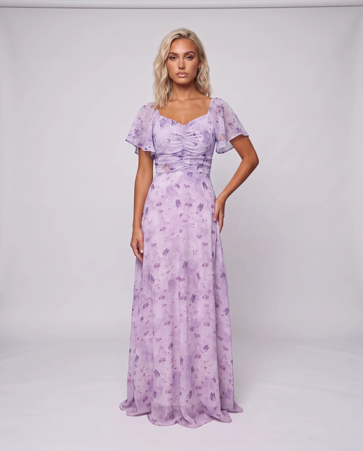 Estelline Maxi Dresses — Purple | SKU: RB-0791ae-purple-XS,RB-0791ae-purple-S,RB-0791ae-purple-M,RB-0791ae-purple-L,RB-0791ae-purple-XL,RB-0791ae-purple-2XL