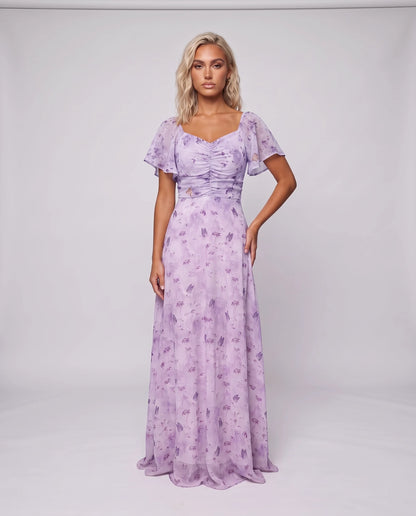 Estelline Maxi Dresses — Purple | SKU: RB-0791ae-purple-XS,RB-0791ae-purple-S,RB-0791ae-purple-M,RB-0791ae-purple-L,RB-0791ae-purple-XL,RB-0791ae-purple-2XL