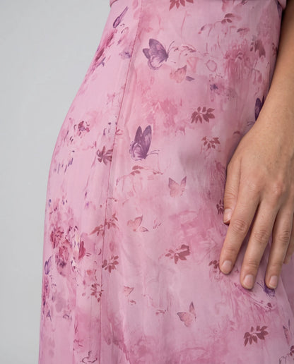 Estelline Maxi Dresses — Pink | SKU: RB-0791ae-pink-XS,RB-0791ae-pink-S,RB-0791ae-pink-M,RB-0791ae-pink-L,RB-0791ae-pink-XL,RB-0791ae-pink-2XL