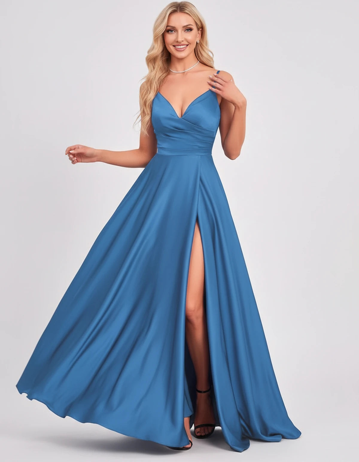 Etoile Maxi Dresses — Blue | SKU: RB-21b373-blue-2,RB-21b373-blue-4,RB-21b373-blue-6,RB-21b373-blue-8,RB-21b373-blue-10,RB-21b373-blue-12,RB-21b373-blue-14,RB-21b373-blue-16,RB-21b373-blue-16W,RB-21b373-blue-18W,RB-21b373-blue-20W,RB-21b373-blue-22W