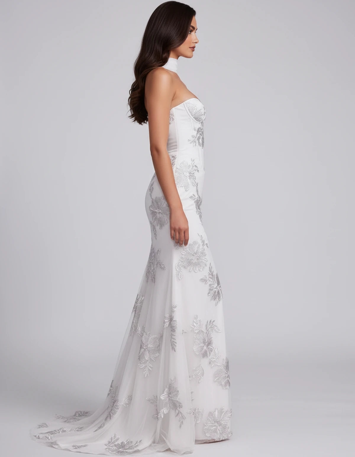 Eulalie Maxi Dresses — White | SKU: RB-cd0769-white-2,RB-cd0769-white-4,RB-cd0769-white-6,RB-cd0769-white-8,RB-cd0769-white-10,RB-cd0769-white-12,RB-cd0769-white-14,RB-cd0769-white-16,RB-cd0769-white-16W,RB-cd0769-white-18W,RB-cd0769-white-20W,RB-cd0769-white-22W