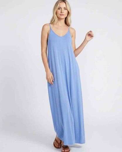 Ramblion Eva maxi dress — v-neck neckline · styled view 11 · styled for prom season