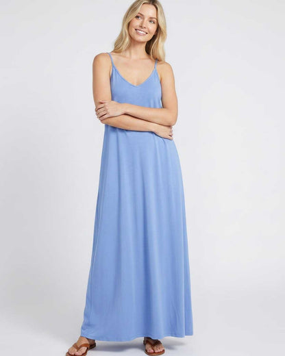 Ramblion Eva maxi dress — v-neck neckline · styled view 13 · styled for prom season