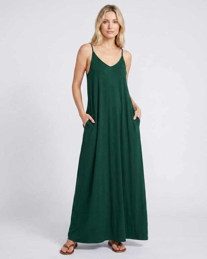 Ramblion Eva maxi dress — v-neck neckline · styled view 15 · styled for prom season