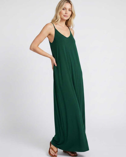 Ramblion Eva maxi dress — v-neck neckline · styled view 17 · styled for prom season