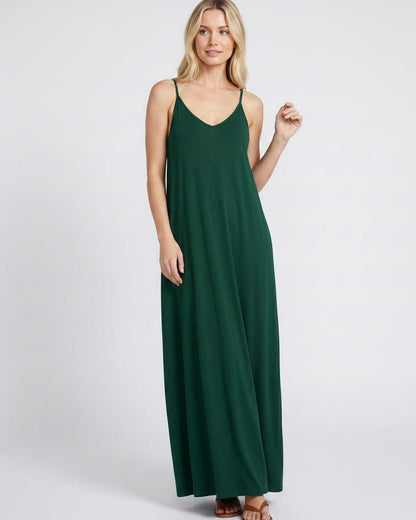 Ramblion Eva maxi dress — v-neck neckline · styled view 19 · styled for prom season