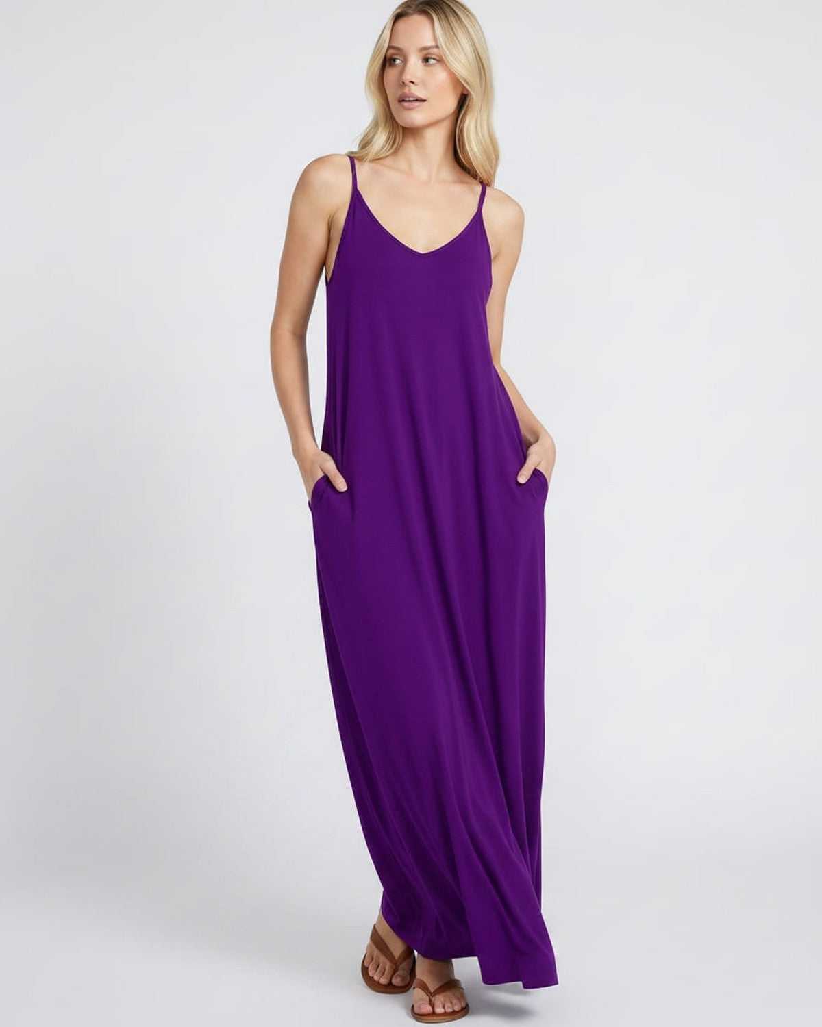 Ramblion Eva maxi dress — v-neck neckline · styled view 32 · styled for prom season