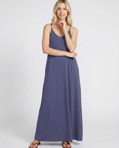 Ramblion Eva maxi dress — v-neck neckline · styled view 59 · styled for prom season