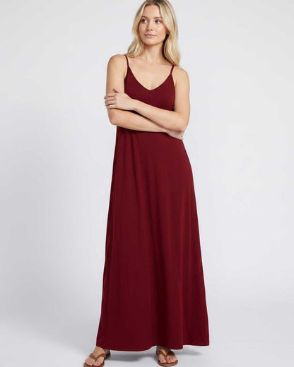 Ramblion Eva maxi dress — v-neck neckline · styled view 69 · styled for prom season