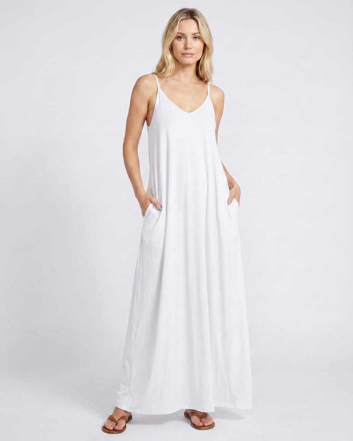 Ramblion Eva maxi dress — v-neck neckline · styled view 71 · styled for prom season