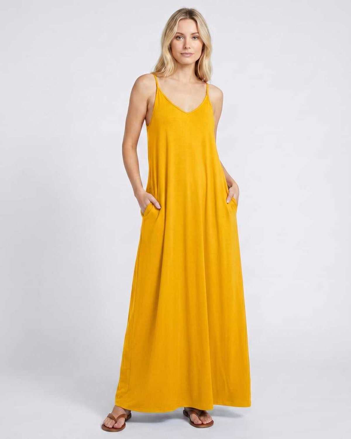 Ramblion Eva maxi dress — v-neck neckline · styled view 73 · styled for prom season
