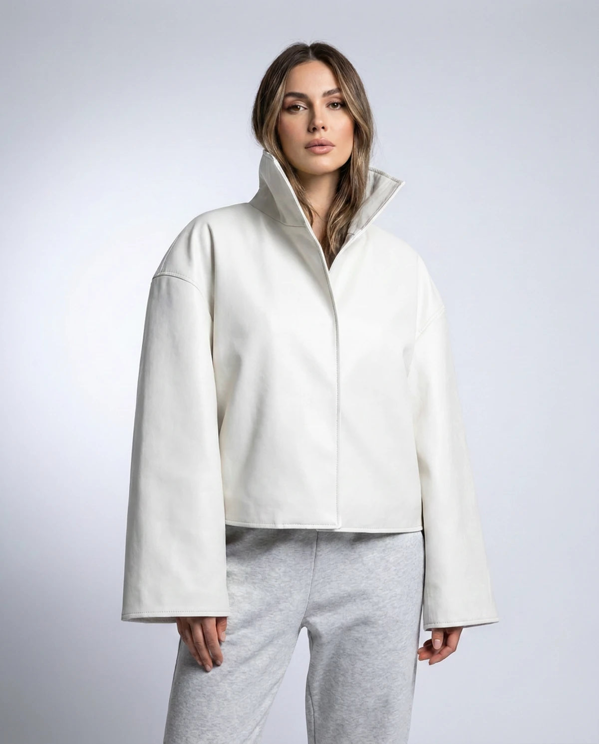 Evadne Jackets — White
