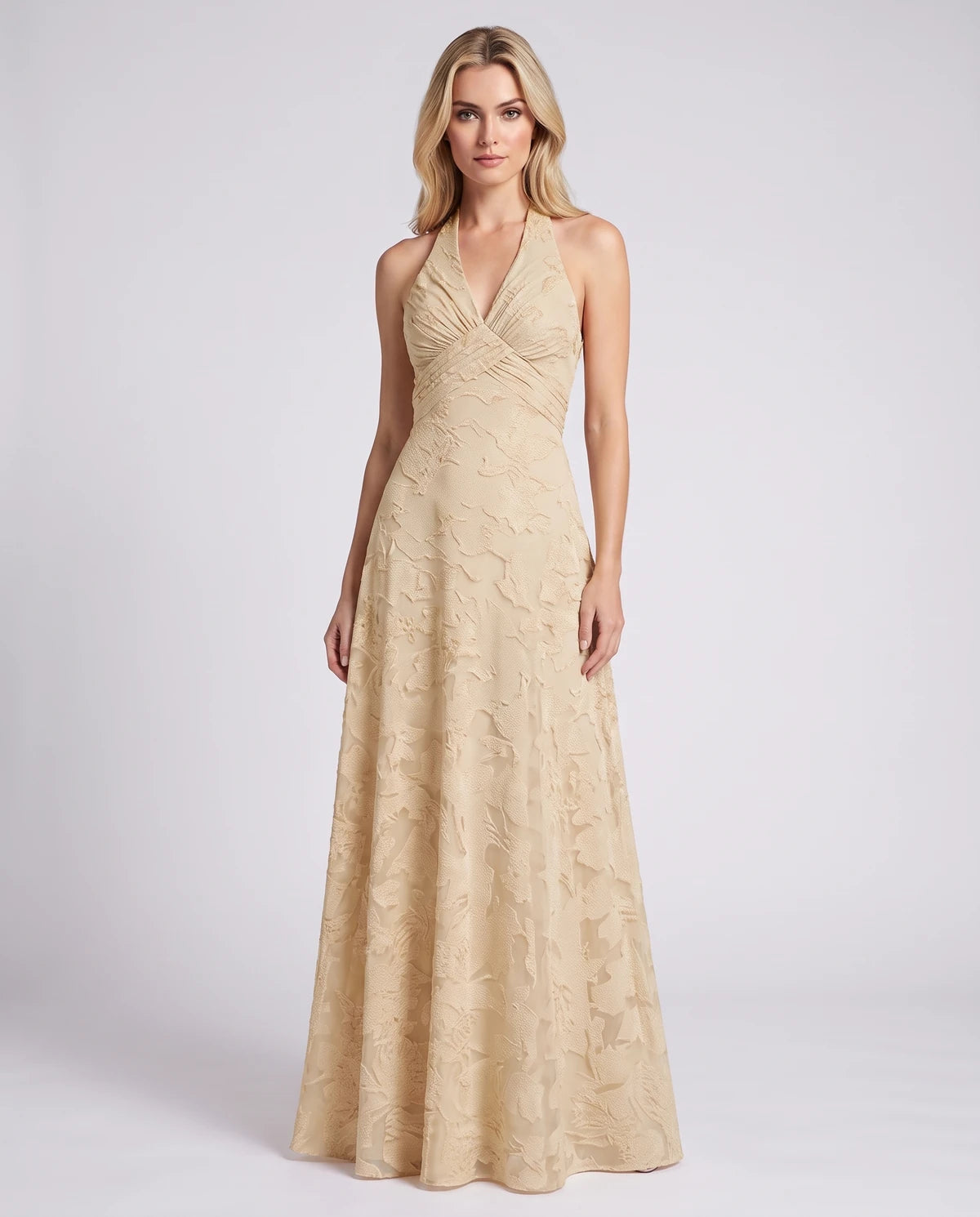 Evanthe Maxi Dresses — Champagne