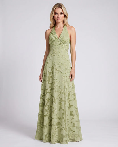 Evanthe Maxi Dresses — Floral Sage Green