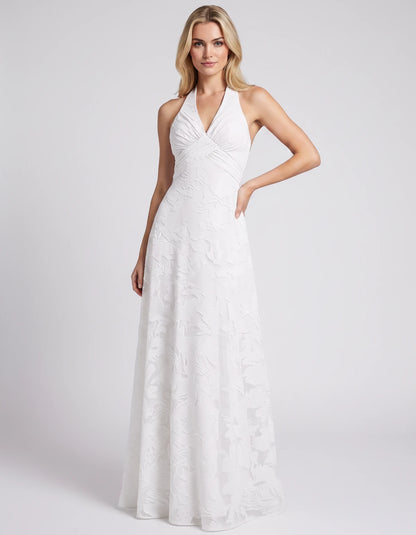 Evanthe Maxi Dresses — White | SKU: RB-989971-white-2,RB-989971-white-4,RB-989971-white-6,RB-989971-white-8,RB-989971-white-10,RB-989971-white-12,RB-989971-white-14,RB-989971-white-16,RB-989971-white-16 Plus,RB-989971-white-20 Plus,RB-989971-white-22W,RB-989971-white-24W