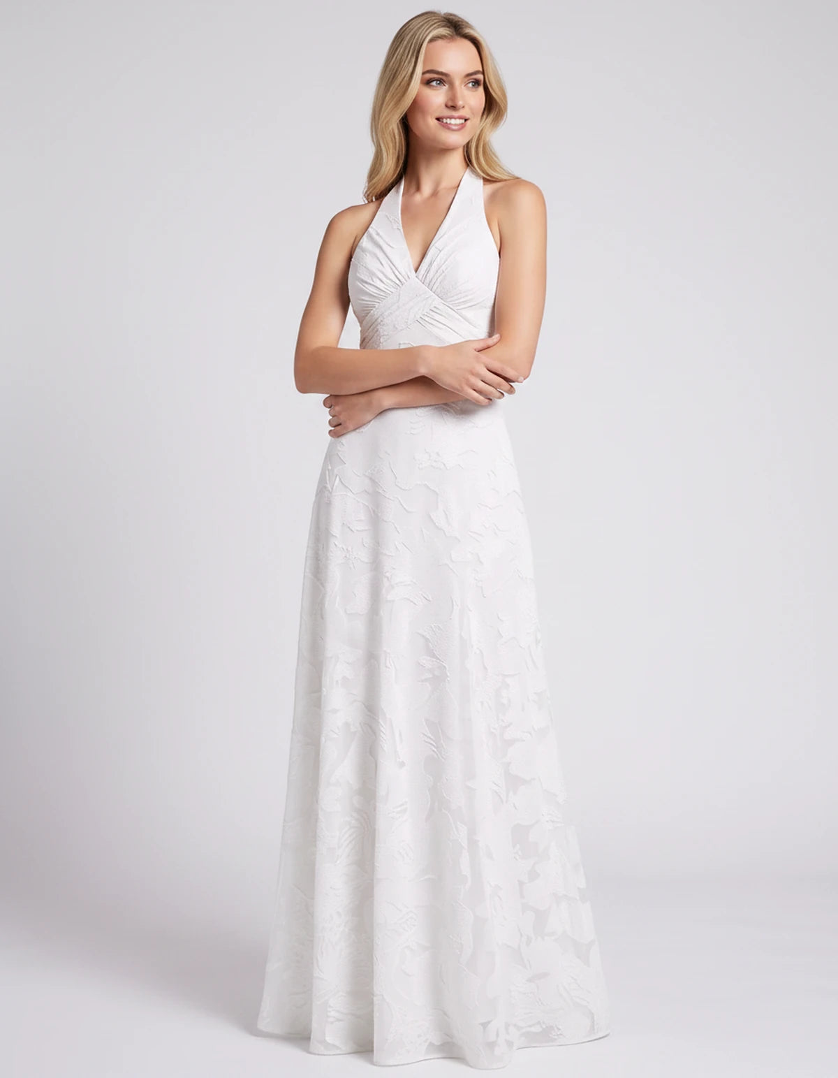 Evanthe Maxi Dresses — White | SKU: RB-989971-white-2,RB-989971-white-4,RB-989971-white-6,RB-989971-white-8,RB-989971-white-10,RB-989971-white-12,RB-989971-white-14,RB-989971-white-16,RB-989971-white-16 Plus,RB-989971-white-20 Plus,RB-989971-white-22W,RB-989971-white-24W