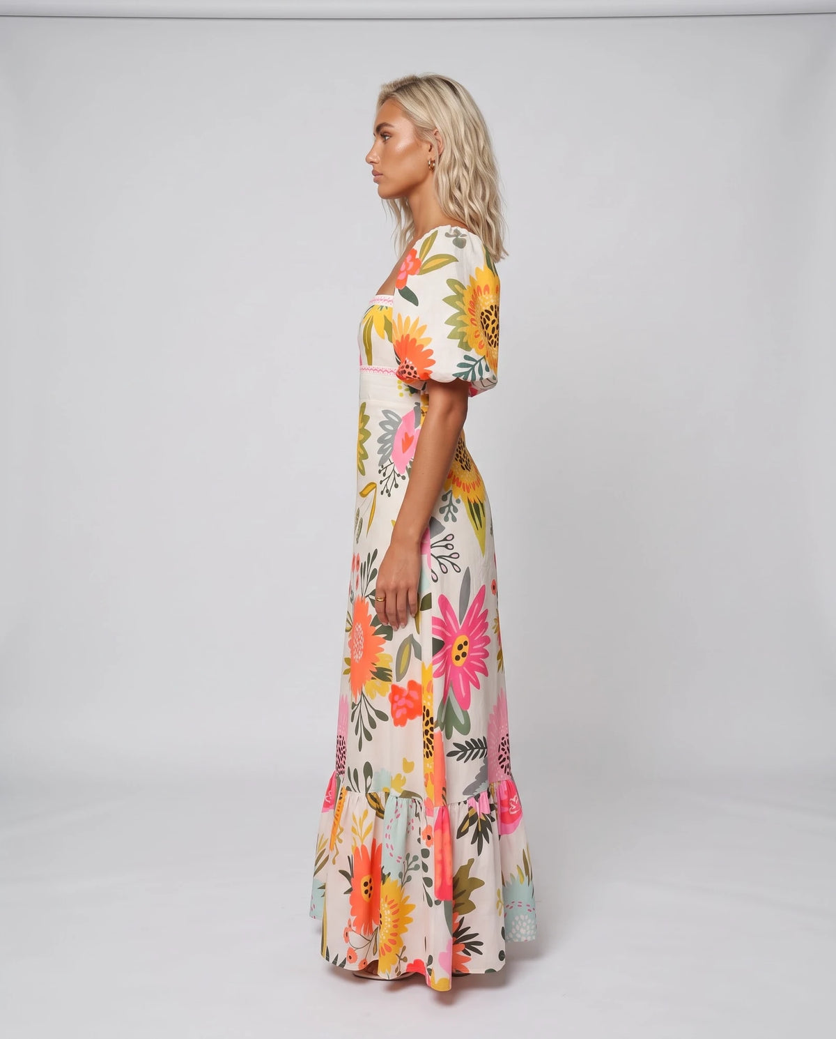 Evanthia Maxi Dresses — Orange | SKU: RB-3dccb4-orange-XS,RB-3dccb4-orange-S,RB-3dccb4-orange-M,RB-3dccb4-orange-L,RB-3dccb4-orange-XL,RB-3dccb4-orange-2XL