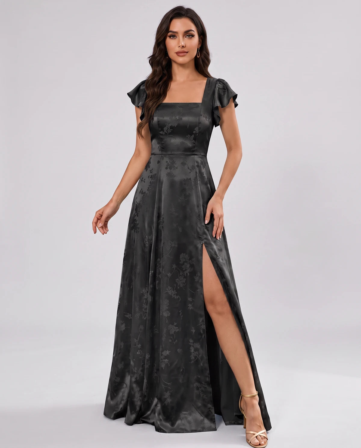 Faustine Maxi Dresses — Black