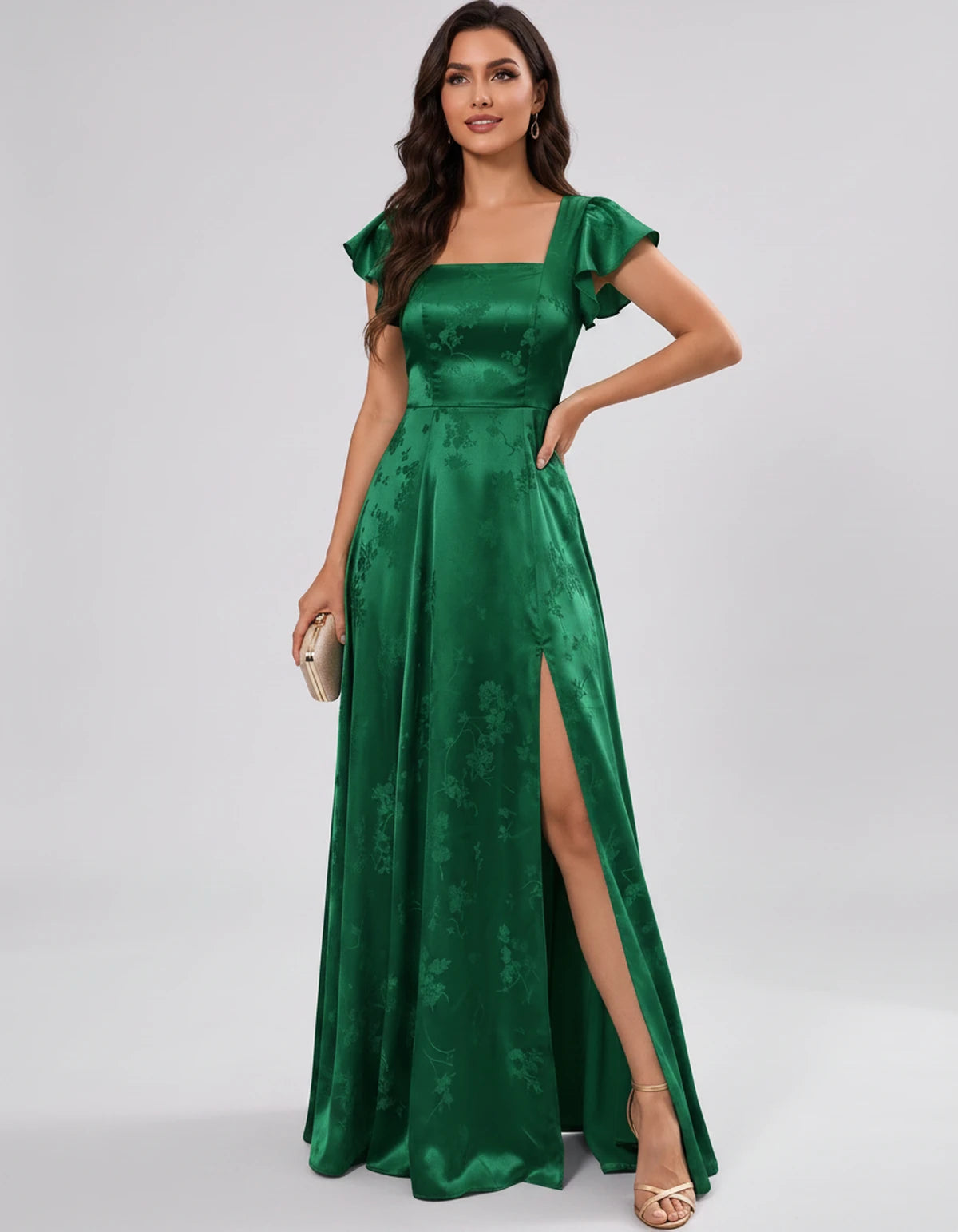 Faustine Maxi Dresses — Green | SKU: RB-9d1e4b-green-2,RB-9d1e4b-green-4,RB-9d1e4b-green-6,RB-9d1e4b-green-8,RB-9d1e4b-green-10,RB-9d1e4b-green-12,RB-9d1e4b-green-14,RB-9d1e4b-green-16,RB-9d1e4b-green-16W,RB-9d1e4b-green-18W,RB-9d1e4b-green-20W,RB-9d1e4b-green-22W