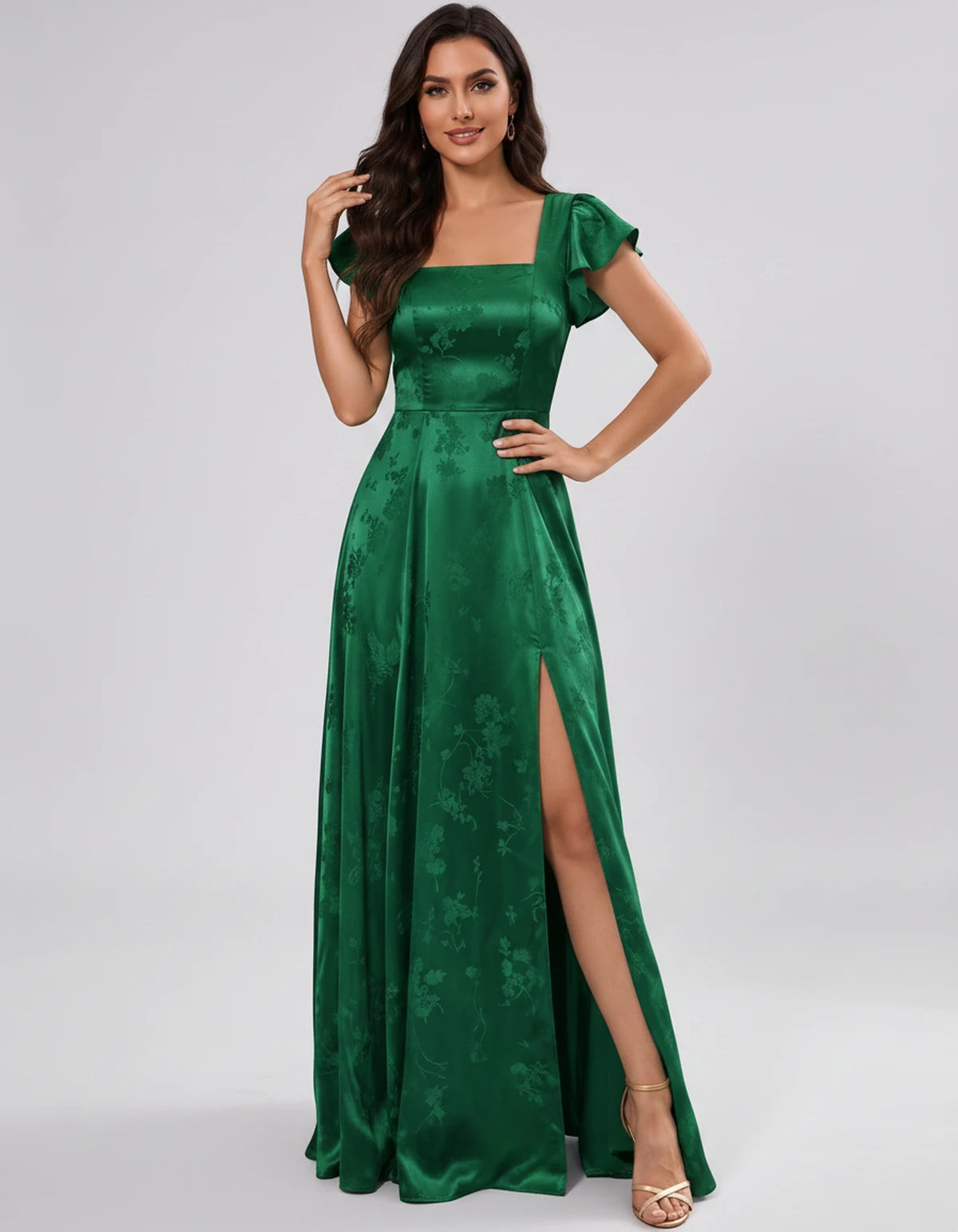 Faustine Maxi Dresses — Green | SKU: RB-9d1e4b-green-2,RB-9d1e4b-green-4,RB-9d1e4b-green-6,RB-9d1e4b-green-8,RB-9d1e4b-green-10,RB-9d1e4b-green-12,RB-9d1e4b-green-14,RB-9d1e4b-green-16,RB-9d1e4b-green-16W,RB-9d1e4b-green-18W,RB-9d1e4b-green-20W,RB-9d1e4b-green-22W