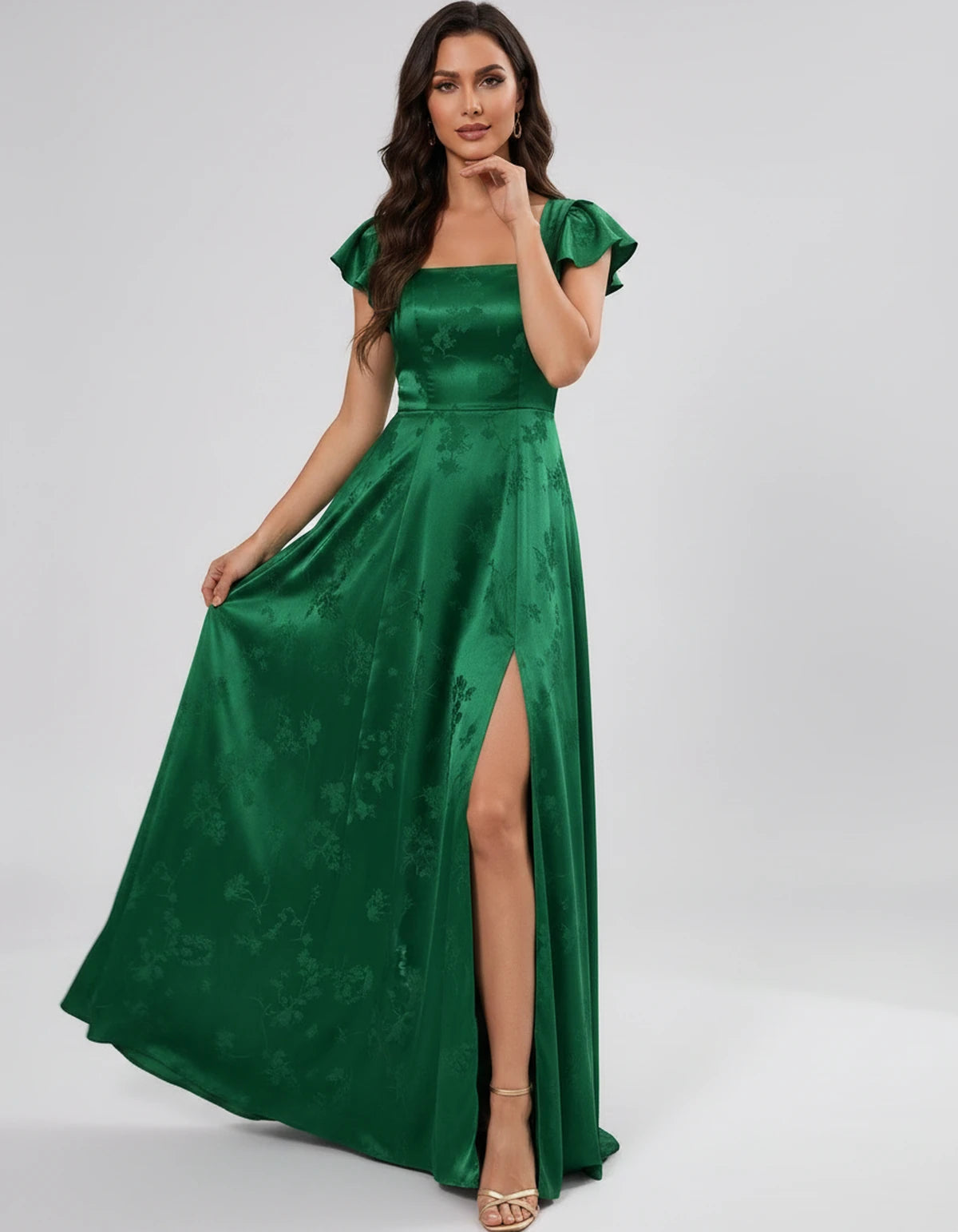 Faustine Maxi Dresses — Green | SKU: RB-9d1e4b-green-2,RB-9d1e4b-green-4,RB-9d1e4b-green-6,RB-9d1e4b-green-8,RB-9d1e4b-green-10,RB-9d1e4b-green-12,RB-9d1e4b-green-14,RB-9d1e4b-green-16,RB-9d1e4b-green-16W,RB-9d1e4b-green-18W,RB-9d1e4b-green-20W,RB-9d1e4b-green-22W