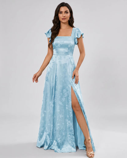 Faustine Maxi Dresses — Light Blue
