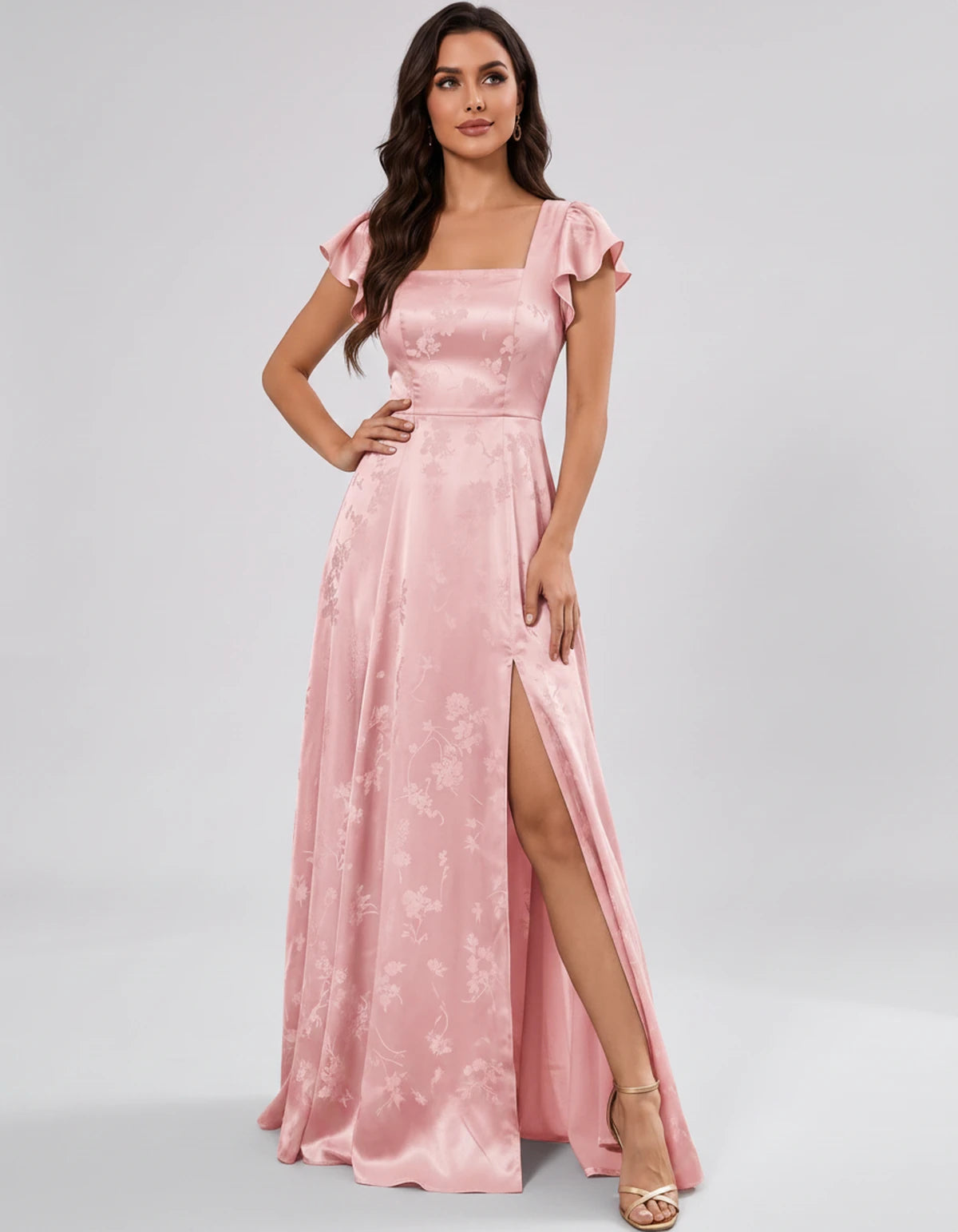 Faustine Maxi Dresses — Pink | SKU: RB-9d1e4b-pink-2,RB-9d1e4b-pink-4,RB-9d1e4b-pink-6,RB-9d1e4b-pink-8,RB-9d1e4b-pink-10,RB-9d1e4b-pink-12,RB-9d1e4b-pink-14,RB-9d1e4b-pink-16,RB-9d1e4b-pink-16W,RB-9d1e4b-pink-18W,RB-9d1e4b-pink-20W,RB-9d1e4b-pink-22W