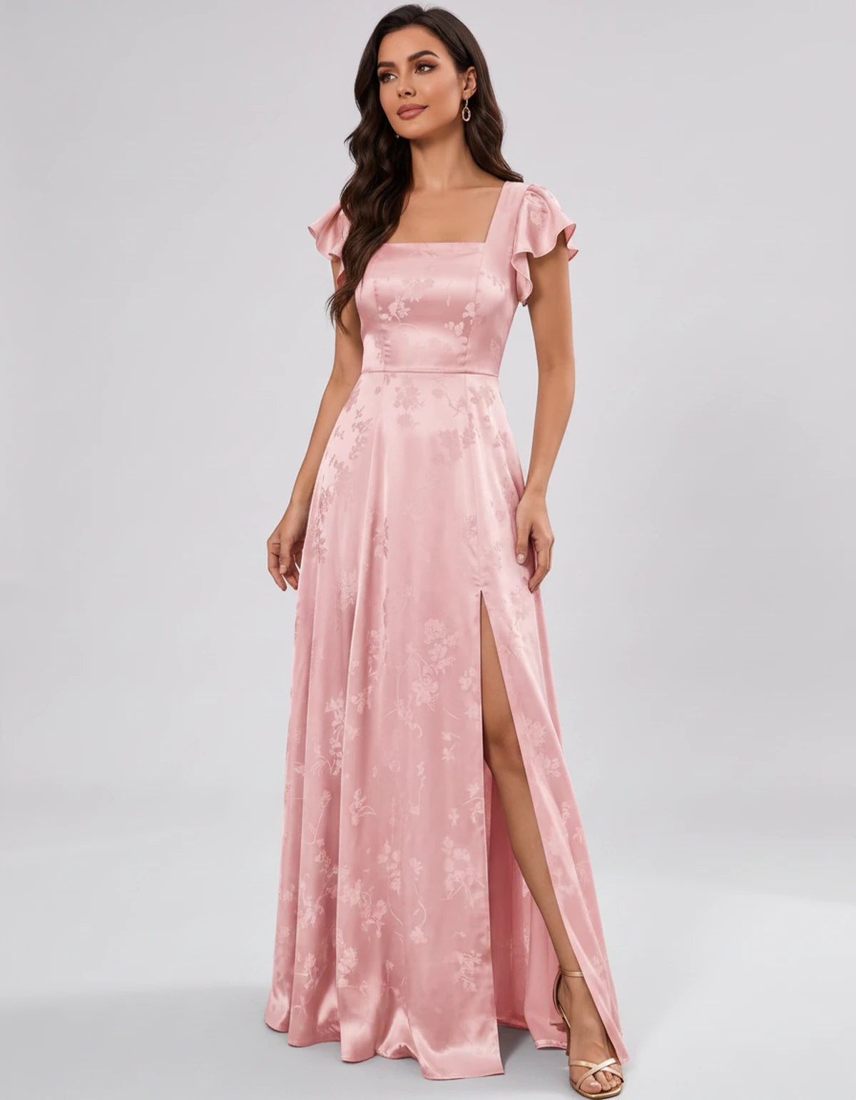 Faustine Maxi Dresses — Pink | SKU: RB-9d1e4b-pink-2,RB-9d1e4b-pink-4,RB-9d1e4b-pink-6,RB-9d1e4b-pink-8,RB-9d1e4b-pink-10,RB-9d1e4b-pink-12,RB-9d1e4b-pink-14,RB-9d1e4b-pink-16,RB-9d1e4b-pink-16W,RB-9d1e4b-pink-18W,RB-9d1e4b-pink-20W,RB-9d1e4b-pink-22W