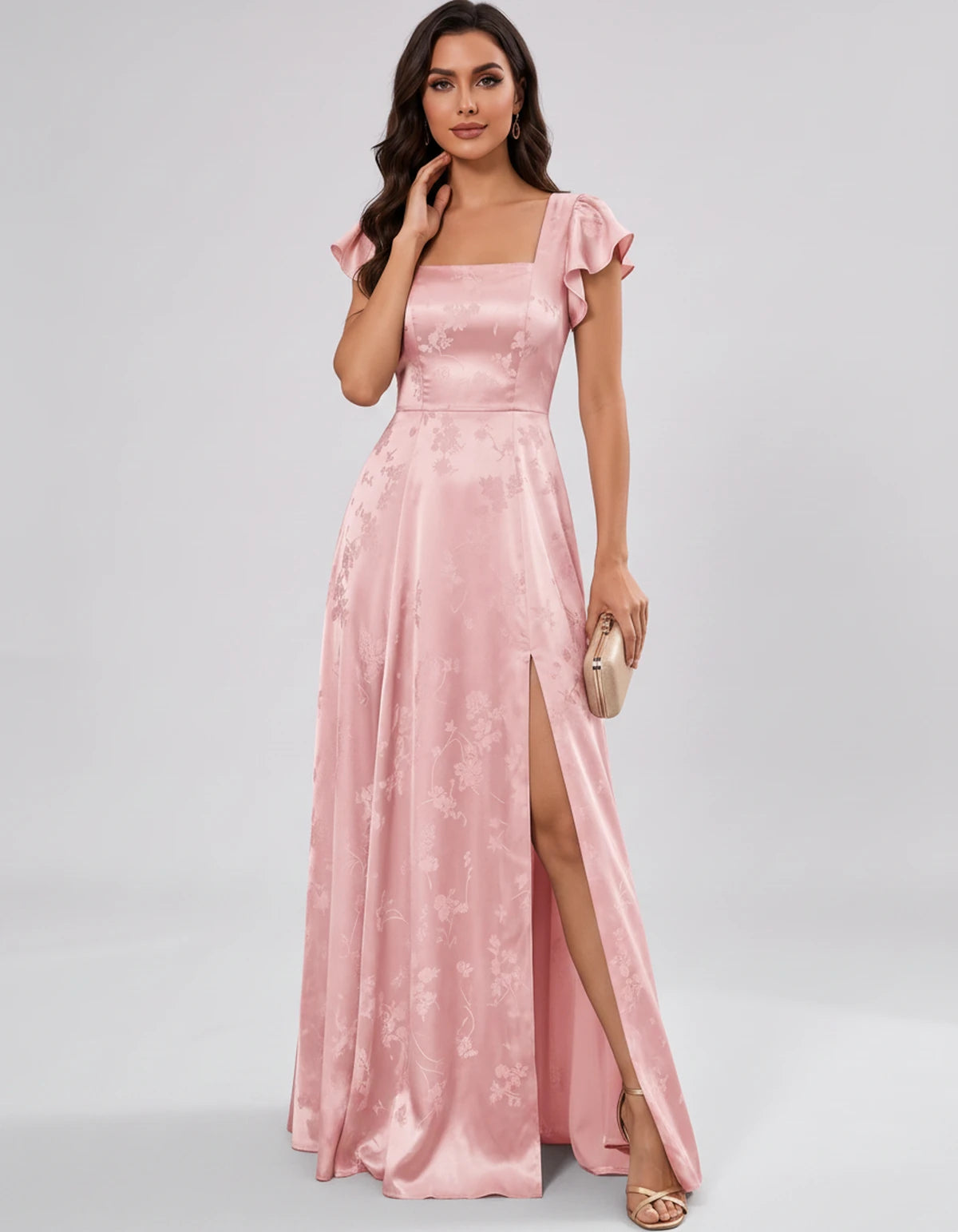 Faustine Maxi Dresses — Pink | SKU: RB-9d1e4b-pink-2,RB-9d1e4b-pink-4,RB-9d1e4b-pink-6,RB-9d1e4b-pink-8,RB-9d1e4b-pink-10,RB-9d1e4b-pink-12,RB-9d1e4b-pink-14,RB-9d1e4b-pink-16,RB-9d1e4b-pink-16W,RB-9d1e4b-pink-18W,RB-9d1e4b-pink-20W,RB-9d1e4b-pink-22W