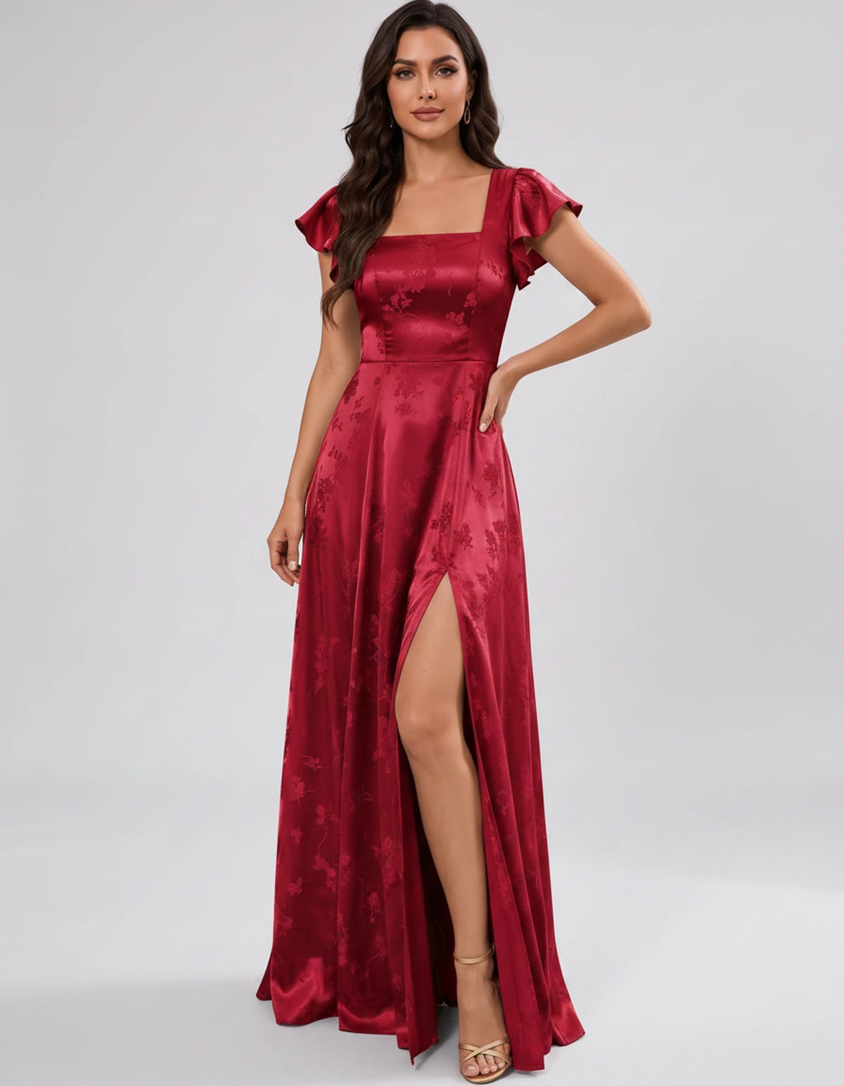 Faustine Maxi Dresses — Red | SKU: RB-9d1e4b-red-2,RB-9d1e4b-red-4,RB-9d1e4b-red-6,RB-9d1e4b-red-8,RB-9d1e4b-red-10,RB-9d1e4b-red-12,RB-9d1e4b-red-14,RB-9d1e4b-red-16,RB-9d1e4b-red-16W,RB-9d1e4b-red-18W,RB-9d1e4b-red-20W,RB-9d1e4b-red-22W