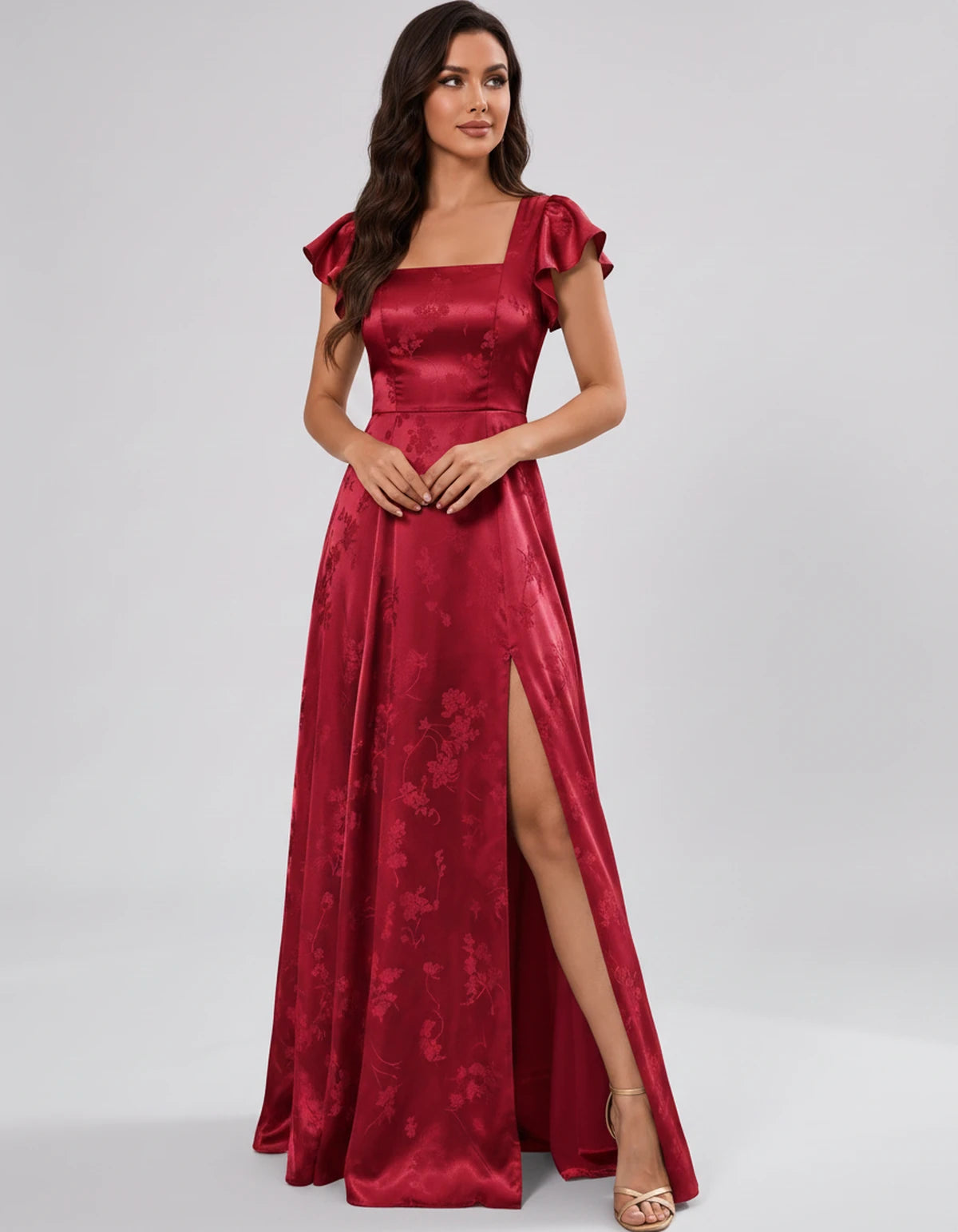 Faustine Maxi Dresses — Red | SKU: RB-9d1e4b-red-2,RB-9d1e4b-red-4,RB-9d1e4b-red-6,RB-9d1e4b-red-8,RB-9d1e4b-red-10,RB-9d1e4b-red-12,RB-9d1e4b-red-14,RB-9d1e4b-red-16,RB-9d1e4b-red-16W,RB-9d1e4b-red-18W,RB-9d1e4b-red-20W,RB-9d1e4b-red-22W