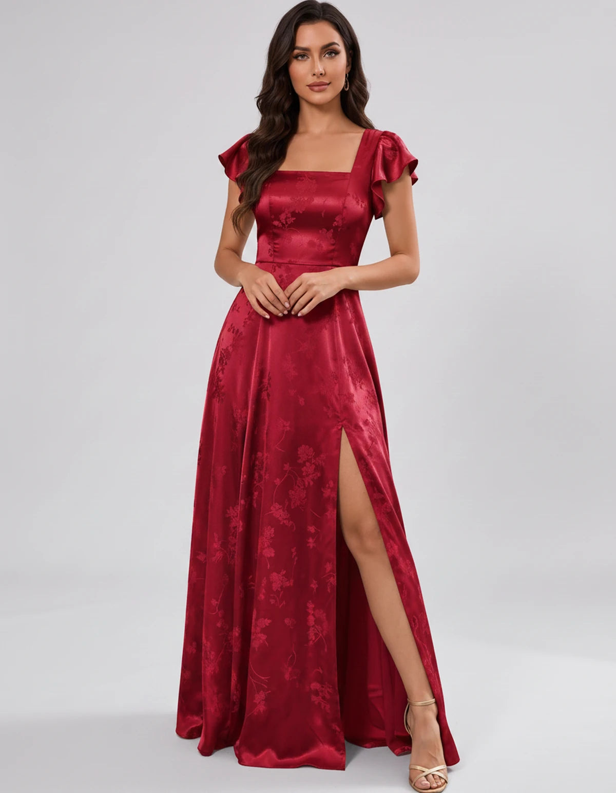 Faustine Maxi Dresses — Red | SKU: RB-9d1e4b-red-2,RB-9d1e4b-red-4,RB-9d1e4b-red-6,RB-9d1e4b-red-8,RB-9d1e4b-red-10,RB-9d1e4b-red-12,RB-9d1e4b-red-14,RB-9d1e4b-red-16,RB-9d1e4b-red-16W,RB-9d1e4b-red-18W,RB-9d1e4b-red-20W,RB-9d1e4b-red-22W