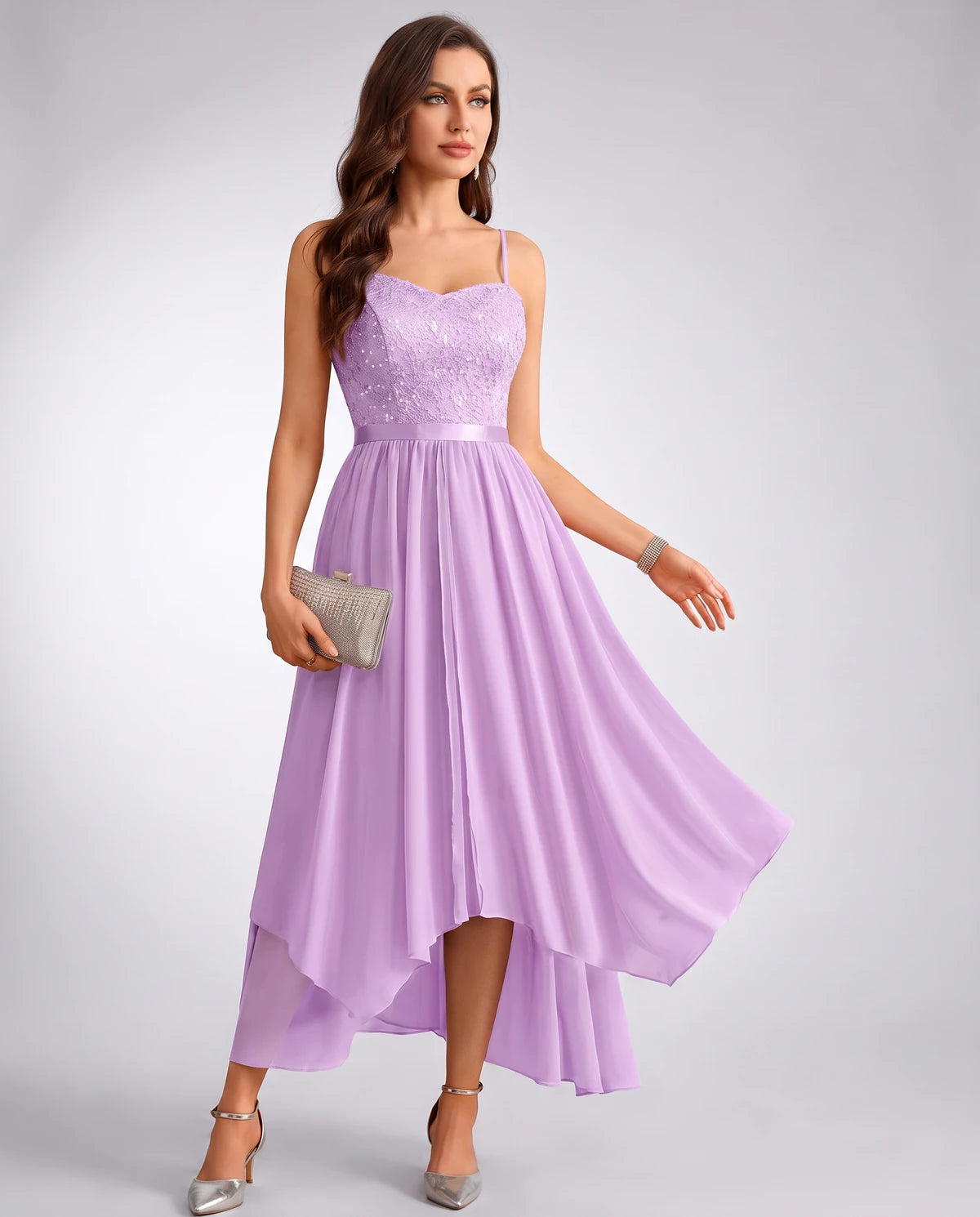 Fenella Maxi Dresses — Lavender