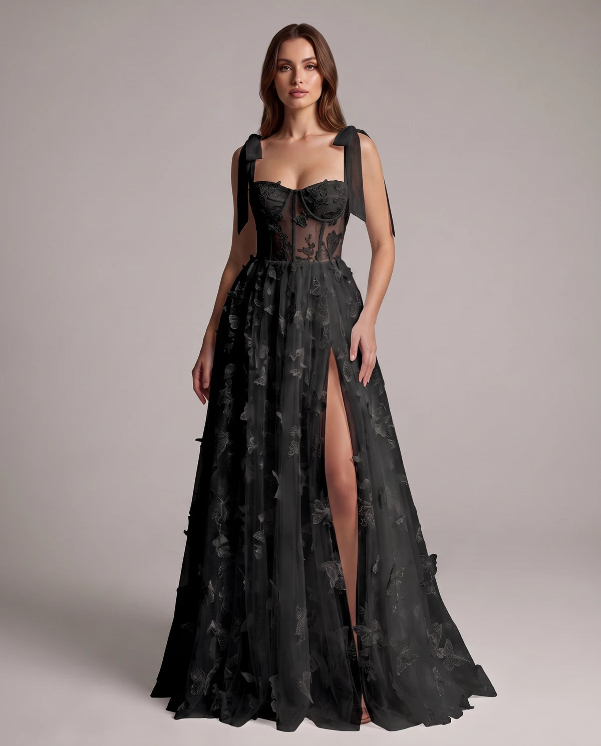 Fialka Maxi Dresses — Black