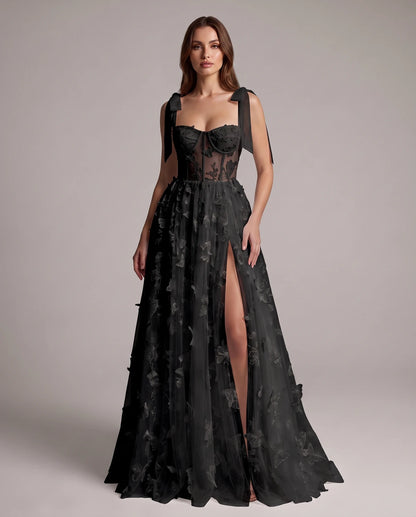 Fialka Maxi Dresses — Black