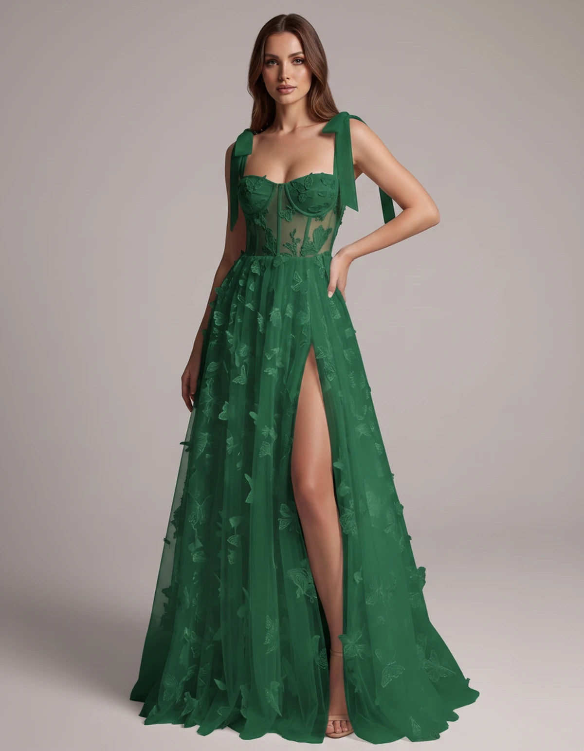 Fialka Maxi Dresses — Emerald | SKU: RB-2aa74f-emerald-2,RB-2aa74f-emerald-4,RB-2aa74f-emerald-6,RB-2aa74f-emerald-8,RB-2aa74f-emerald-10,RB-2aa74f-emerald-12,RB-2aa74f-emerald-14,RB-2aa74f-emerald-16,RB-2aa74f-emerald-16W,RB-2aa74f-emerald-18W,RB-2aa74f-emerald-20W,RB-2aa74f-emerald-22W